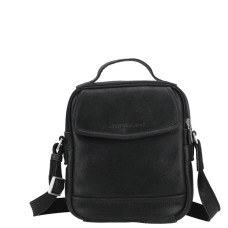 Arthur and Aston Owen Leather M Black Satchel