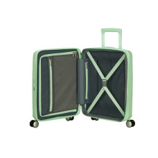 American Tourister Sound Box Spinner 55 cm Carry-on Trolley 4 Wheel...