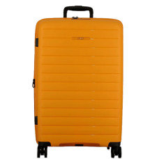 Jump Striper Suitcase 66cm 4 Wheels Extendable Yellow
