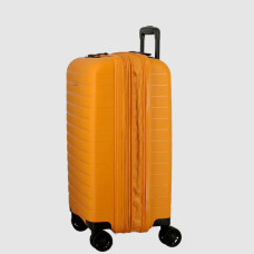 Jump Striper Suitcase 66cm 4 Wheels Extendable Yellow