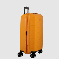 Jump Striper Suitcase 66cm 4 Wheels Extendable Yellow
