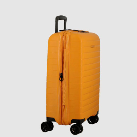 Jump Striper 77cm 4-Wheel Expandable Suitcase Yellow