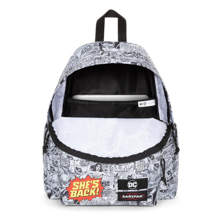 Eastpak Day Pak'r Sac A Dos 4v8 Wonder Woman ouvert