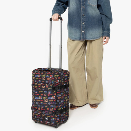 Eastpak Transit'r Taille S Sac A Roulettes 4v6 DC Icons porté
