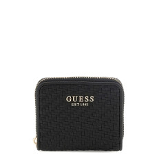 Guess Mirema Woven Coin Purse Black