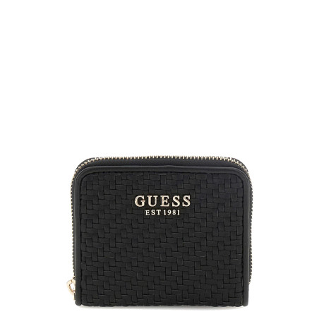 Guess Mirema Porte-Monnaie Tressé Black