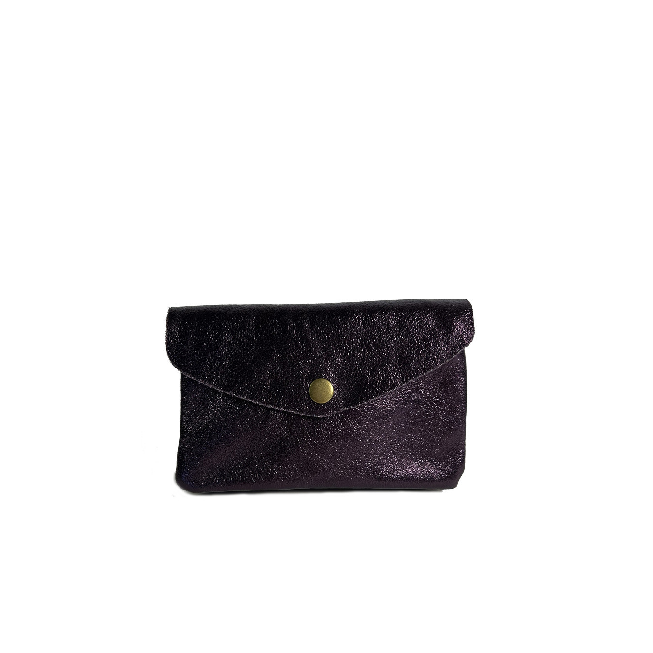 Farfouillette Coin Purse Leather GM Plum