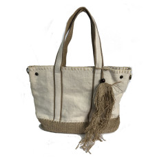 Beige Shopping Bag Farfouillette