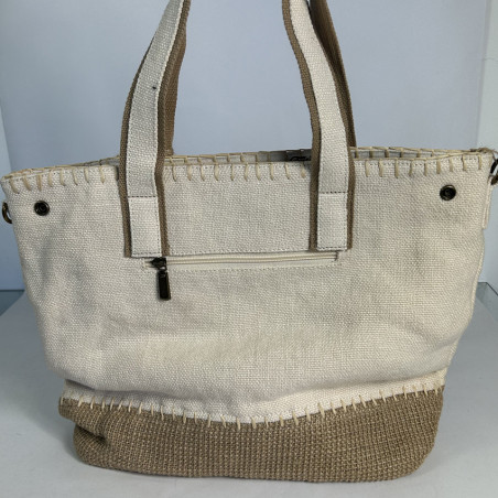 Beige Shopping Bag Farfouillette