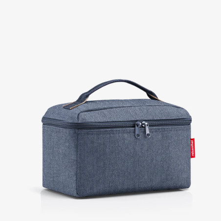 Reisenthel Vanity Herringbone Dark Blue côté