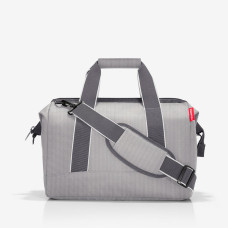 Reisenthel Allrounder Travel Bag M Herringbone Grey