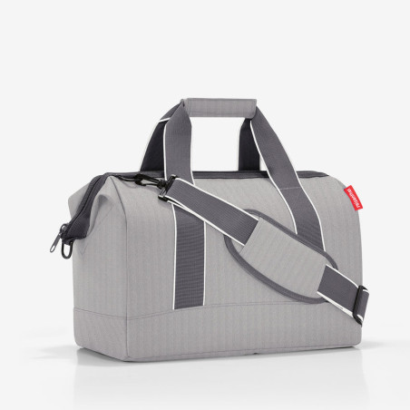 Reisenthel Allrounder Travel Bag M Herringbone Grey