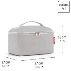 Reisenthel Beauty Case Vanity Herringbone Grey