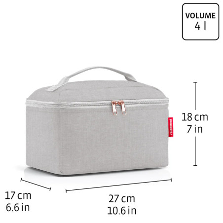 Reisenthel Beauty Case Vanity Herringbone Grey
