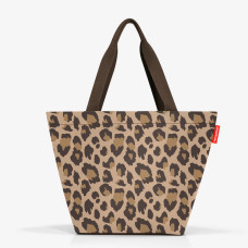 Reisenthel Shopper M Shoulder Bag Leo Macchiato