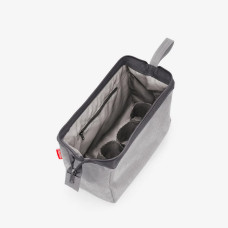 Reisenthel Travelcosmetic Cosmetic Bag Black Harringbone Grey