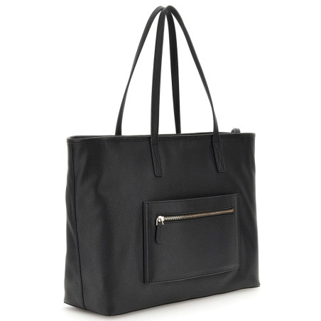 Guess Power Play II Shopping Bag and Pouch 2-in-1 Black