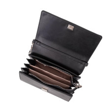 Chabrand Anna Shoulder Bag 11672 Black