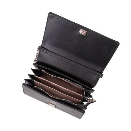 Chabrand Anna Shoulder Bag 11672 Black