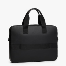 Tommy Hilfiger TH Monogram Laptop Satchel Bds Black