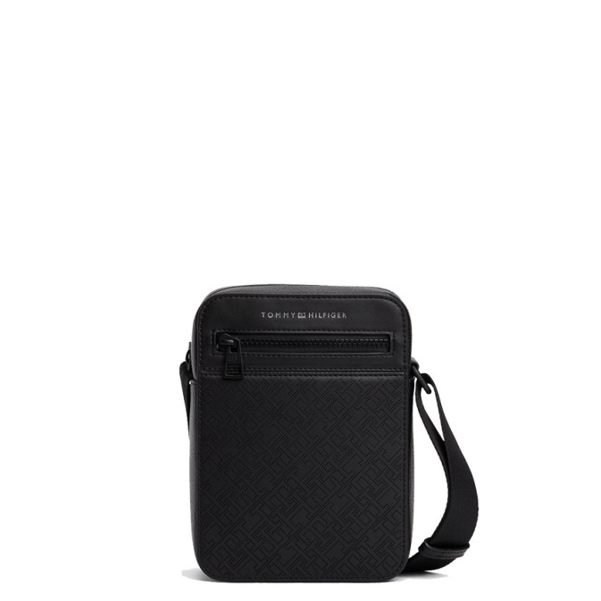 Tommy Hilfiger TH Monogram Sacoche Pour Homme Bds Black