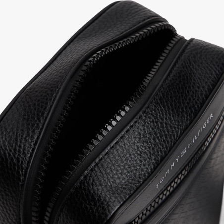 Tommy Hilfiger TH Monogram Satchel for Men Bds Black