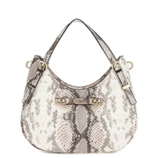 Guess Lefia Mini Handbag Python Effect Nat