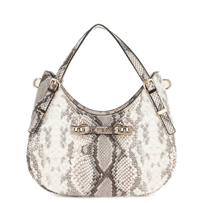 Guess Lefia Mini Handbag Python Effect Nat