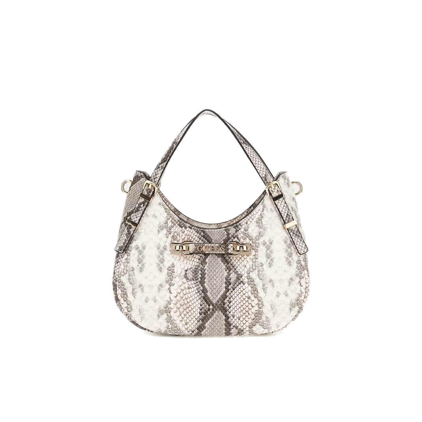 Guess Lefia Mini Handbag Python Effect Nat