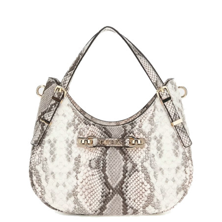 Guess Lefia Mini Handbag Python Effect Nat