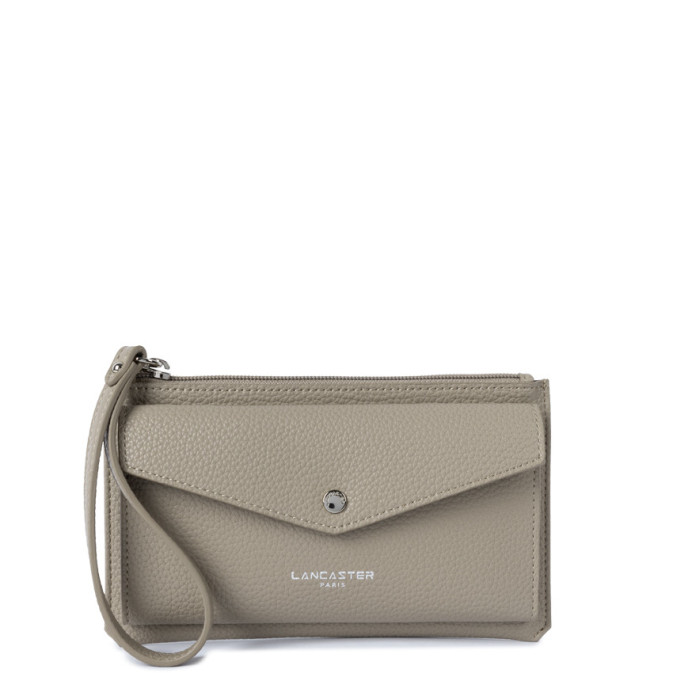 Lancaster Maya Double Kba Organized Pouch 117-011 Dark Grey