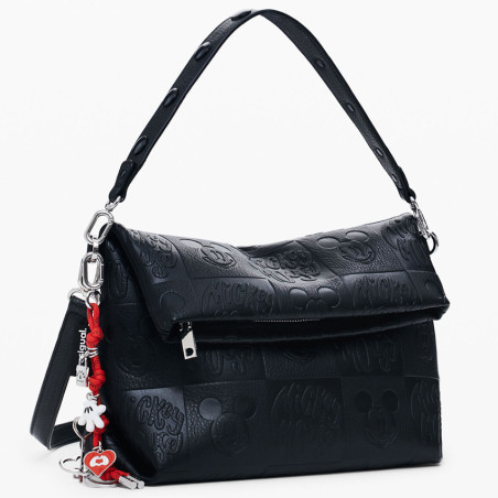 Desigual All Mickey Bag with Flap Black
