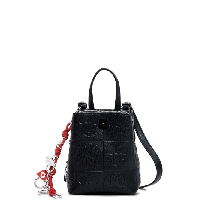 Desigual All Mickey Mini Porte-Monnaie A Bandoulière Negro