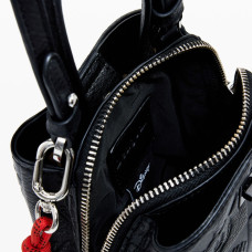 Desigual All Mickey Small Money Bag with Shoulder Strap Black