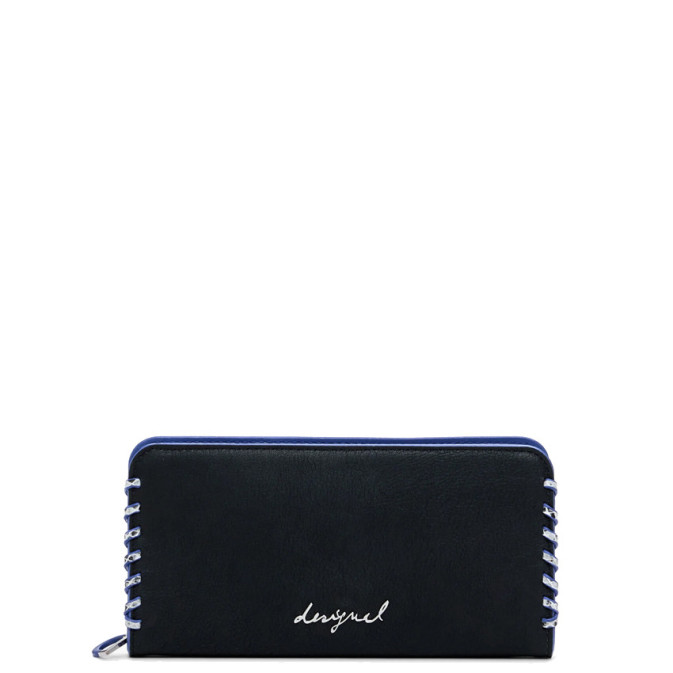 Desigual Capsule Tiny All-in-One with Visible Stitches Black