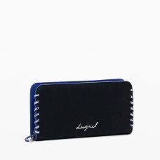 Desigual Capsule Tiny All-in-One with Visible Stitches Black