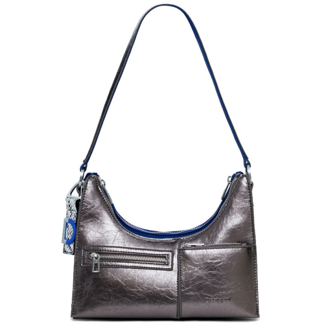 Desigual Delta Vega Small Shoulder Bag Removable Dark Blue