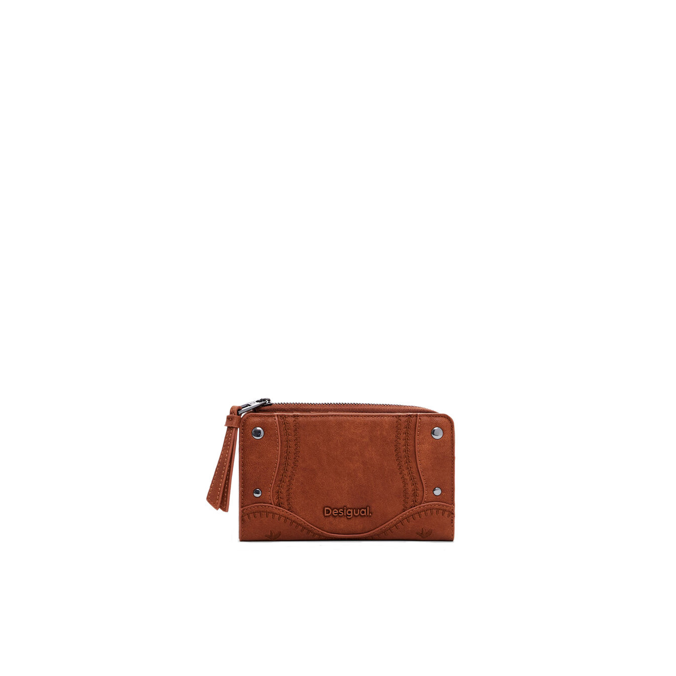 Desigual Embro Patch Wallet M Camel