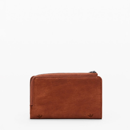 Desigual Embro Patch Portefeuille M Camel dos