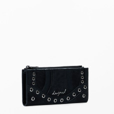 Desigual Patch Pia Leather Effect Wallet Black