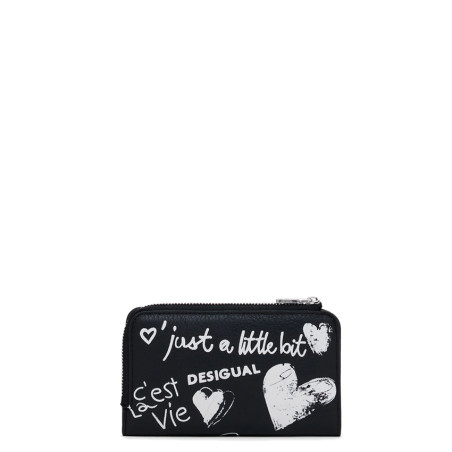 Desigual Seshat Lettered Wallet Black