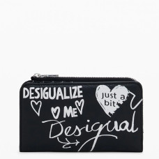 Desigual Seshat Lettered Wallet Black