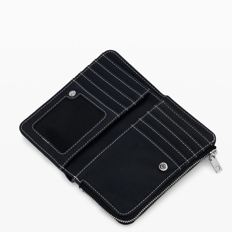 Desigual Seshat Lettered Wallet Black