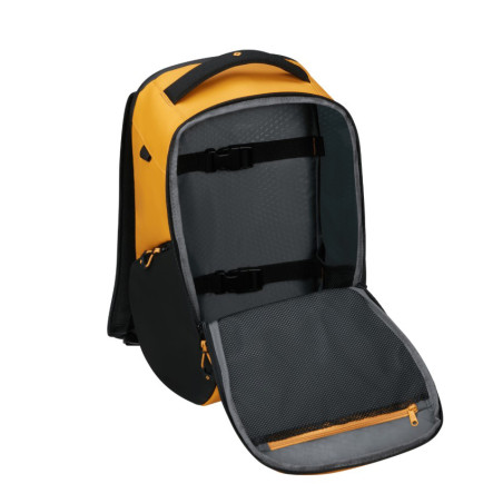 Samsonite Ecodiver Sac A Dos Cabine XS Yellow ouvert