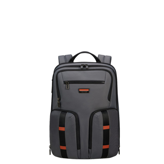 Samsonite Urban Eye Carry-On Backpack 15.6" Grey/Cognac