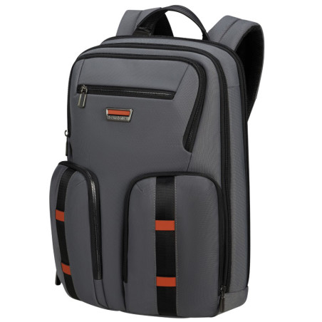 Samsonite Urban Eye Carry-On Backpack 15.6" Grey/Cognac