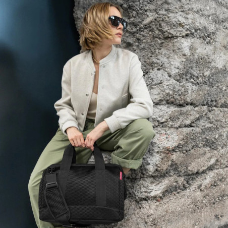 Reisenthel Allrounder Travel Bag M Mesh Black