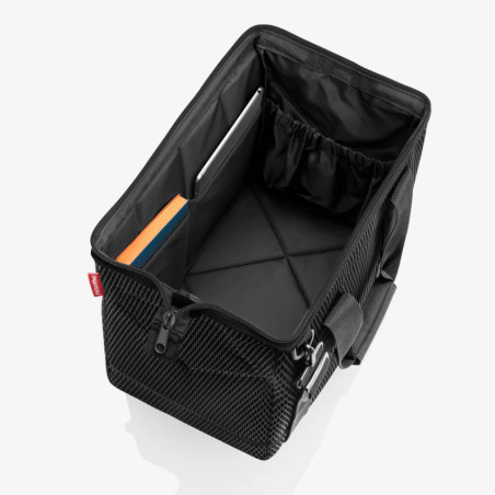 Reisenthel Allrounder Sac De Voyage M Mesh Black ouvert