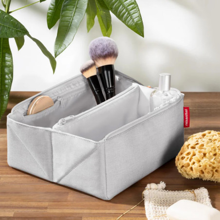 Reisenthel Fold Case Trousse Cosmétique Twist Sky Rose ouvert