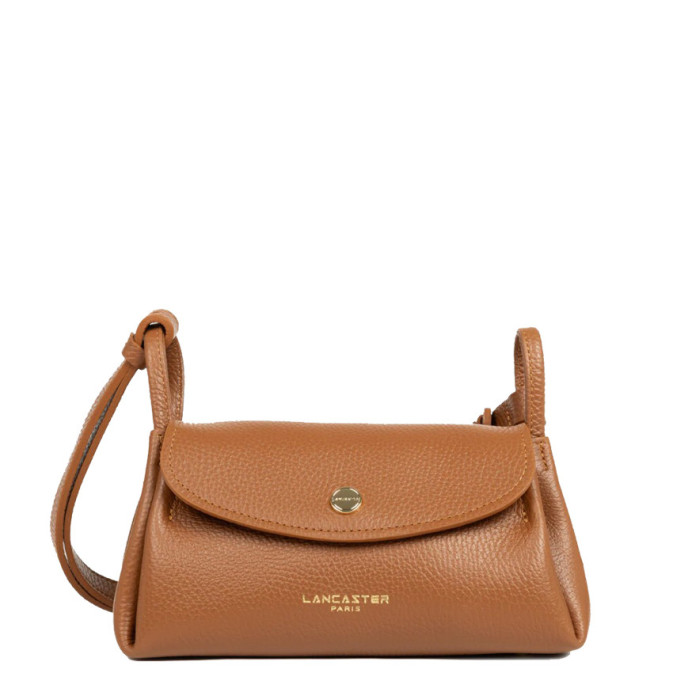 Lancaster Accordéon Double Petit Sac Trotteur 470-87 Camel-In-Orange